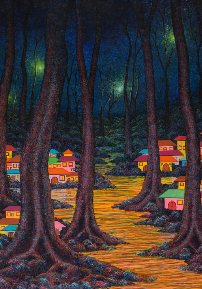 Otro Macondo II/ 2023 
Acrílico sobre lienzo/ 90x75 cm